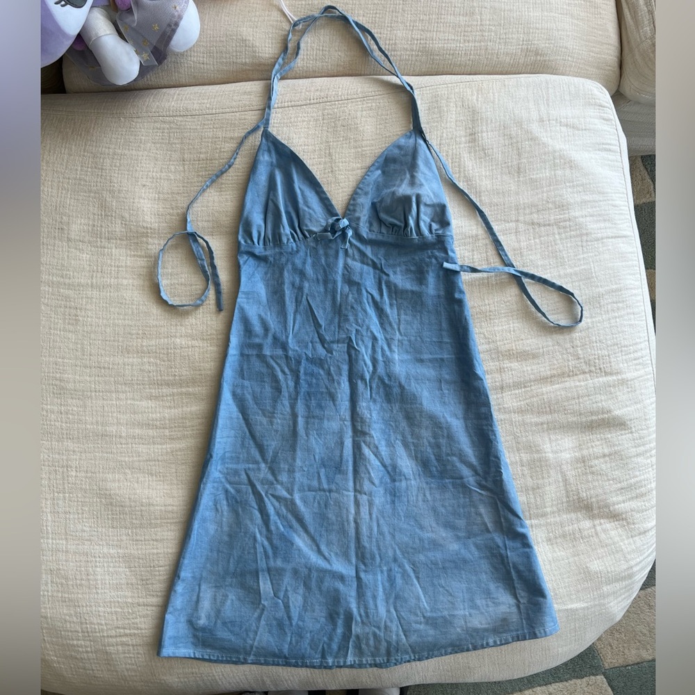 Thrifted Halter Dress
